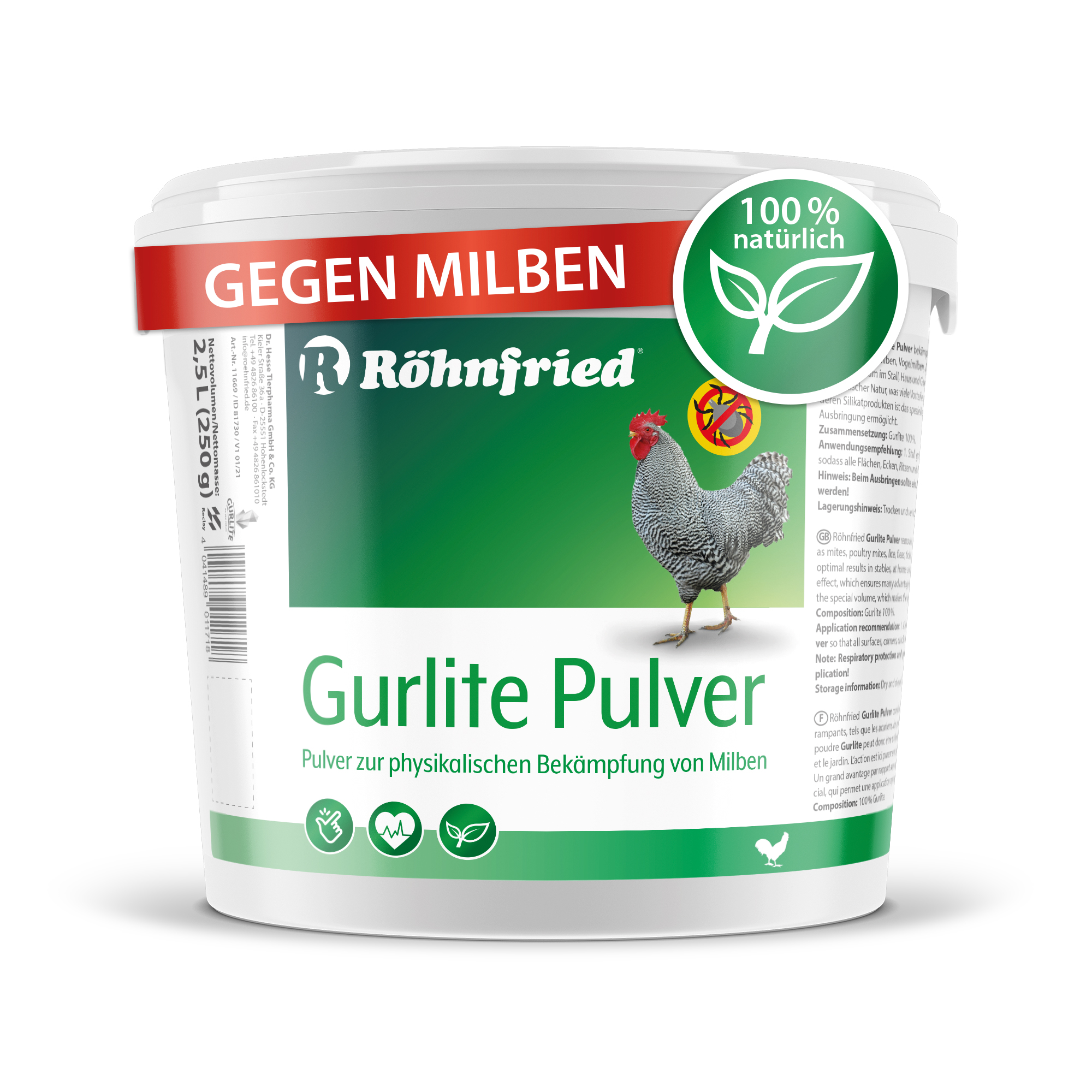 Rhönfried Gurlite Pulver 250g