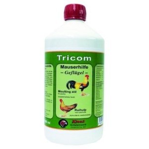 TRICOM Mauserhilfe für Geflügel -1000 ml