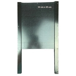 Schiebetüre - Hühner (33cm x 25 cm)