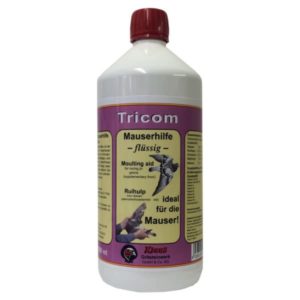 Tricom Mauserhilfe für Tauben - 1000 ml