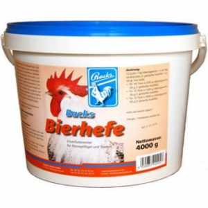 Backs Bierhefe für Geflügel