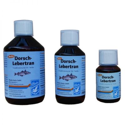 Backs-Lebertran für Tauben