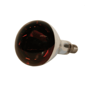 Infrarotlampe Hartglas, rot